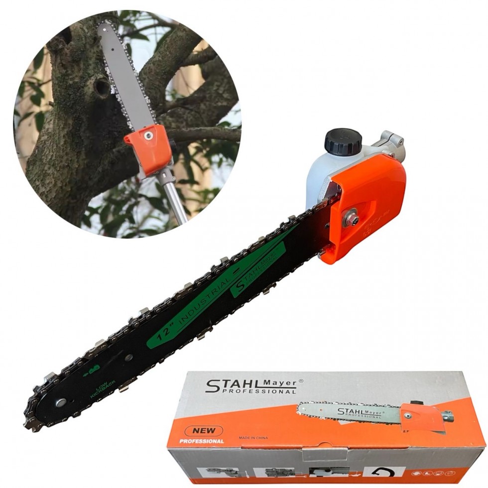 Верижен Накрайник Приставка за Тример – Кастрачка Тип Резачка 12 Верижен Накрайник Приставка за Тример – Кастрачка Тип Резачка 12