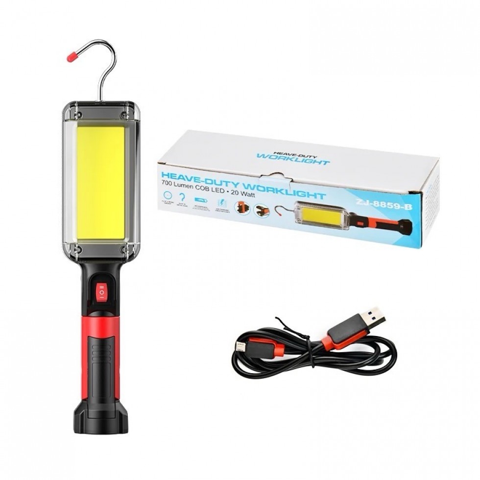 LED Акумулаторна Работна Лампа с Магнит и Кука BUL 2831 LED Акумулаторна Работна Лампа с Магнит и Кука BUL 2831