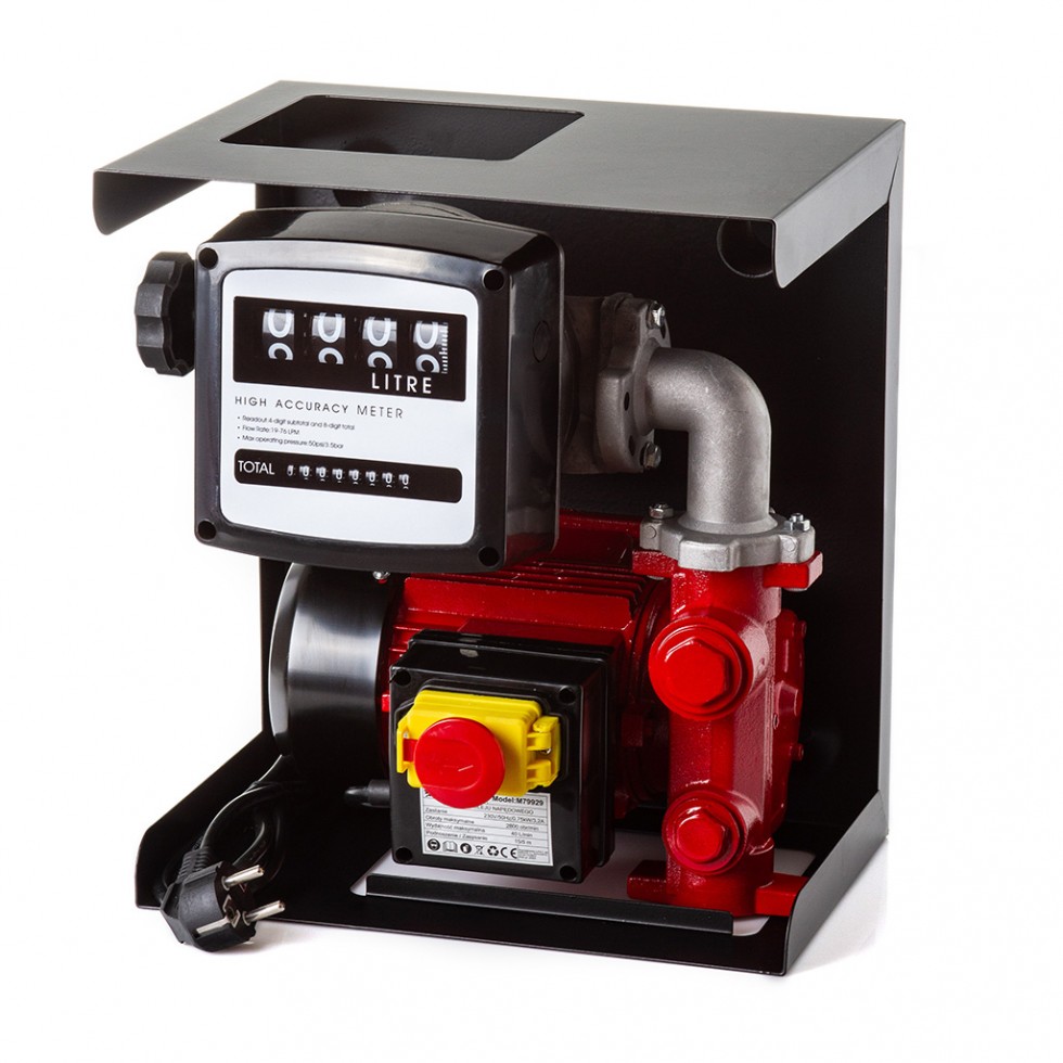 Помпа за Източване на Гориво с Брояч 220V STAHLMAYER с Механизъм Помпа за Източване на Гориво с Брояч 220V STAHLMAYER с Механизъм