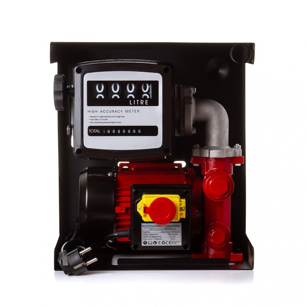 Помпа за Източване на Гориво с Брояч 220V STAHLMAYER с Механизъм Помпа за Източване на Гориво с Брояч 220V STAHLMAYER с Механизъм