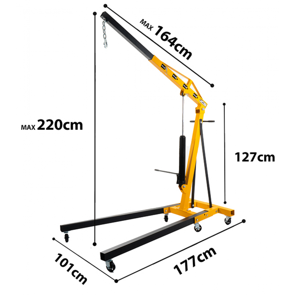 ХИДРАВЛИЧЕН КРАН СГЪВАЕМ ЗА ДВИГАТЕЛИ ТИП ЖИРАФ 2 ТОНА JCB ХИДРАВЛИЧЕН КРАН СГЪВАЕМ ЗА ДВИГАТЕЛИ ТИП ЖИРАФ 2 ТОНА JCB