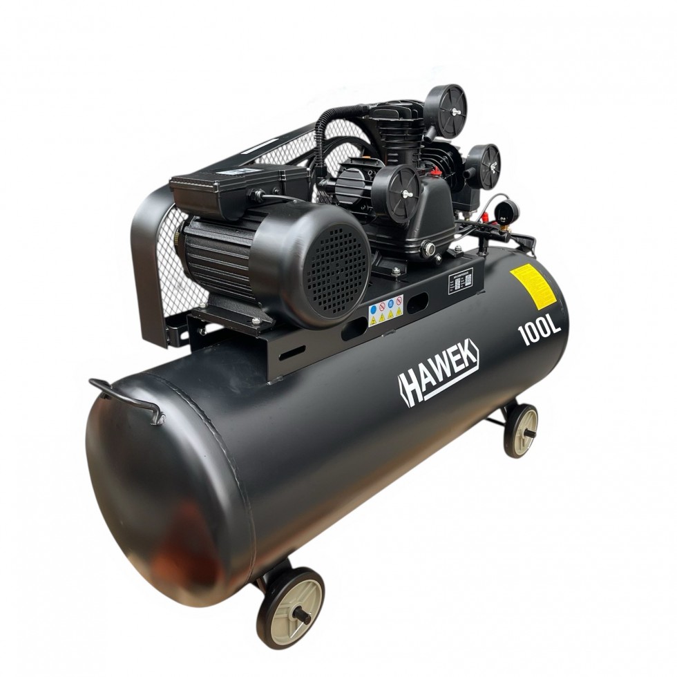 ПРОФЕСИОНАЛЕН КОМПРЕСОР ЗА ВЪЗДУХ 100 ЛИТРА МАСЛЕН HAWEK HW-3012 ПРОФЕСИОНАЛЕН КОМПРЕСОР ЗА ВЪЗДУХ 100 ЛИТРА МАСЛЕН HAWEK HW-3012