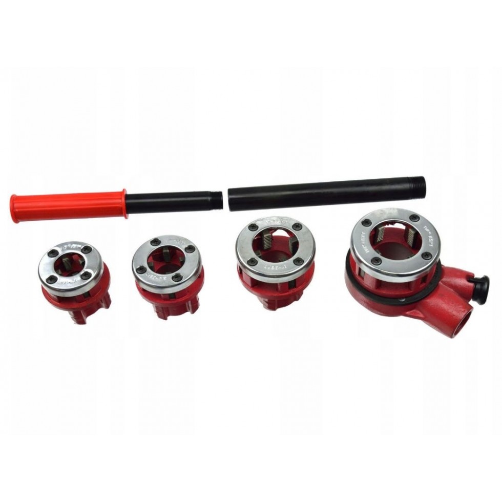 ВИНТОРЕЗКА КОМПЛЕКТ С 4 ГЛАВИ – 1/2″, 3/4″, 1″, 11/4″ HAWEK ВИНТОРЕЗКА КОМПЛЕКТ С 4 ГЛАВИ – 1/2″, 3/4″, 1″, 11/4″ HAWEK