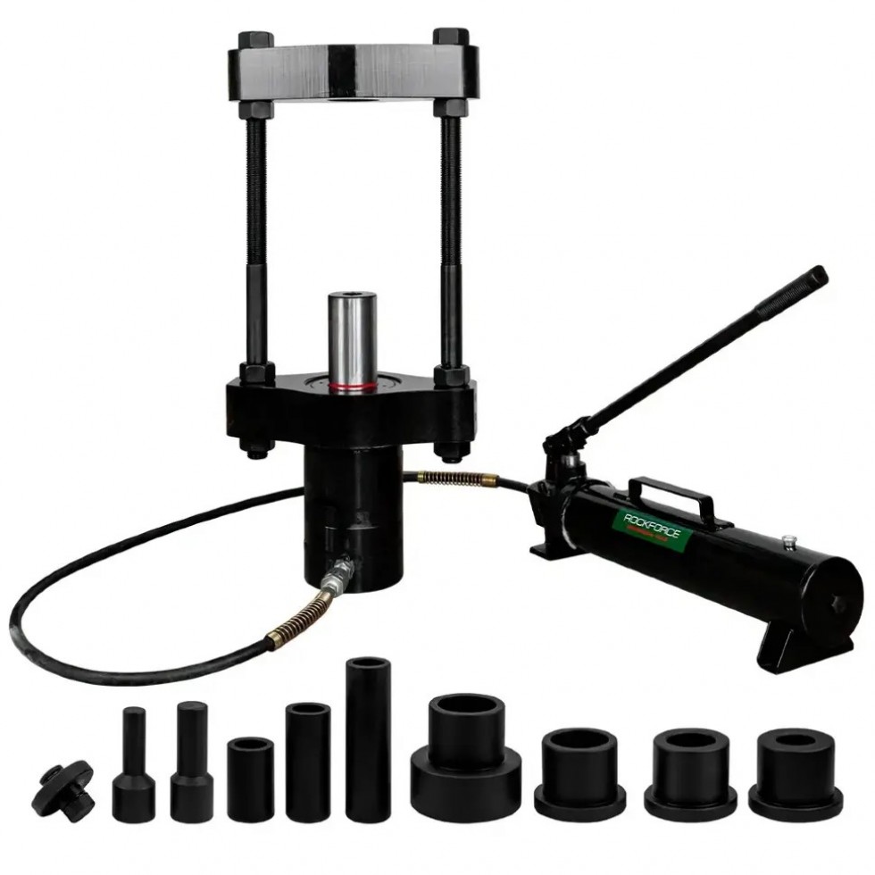 МОБИЛНА ХИДРАВЛИЧНА СКОБА ЗА ШЕНКЕЛНИ БОЛТОВЕ - ЗА КАМИОНИ 75 ТОНА ROCKFORCE