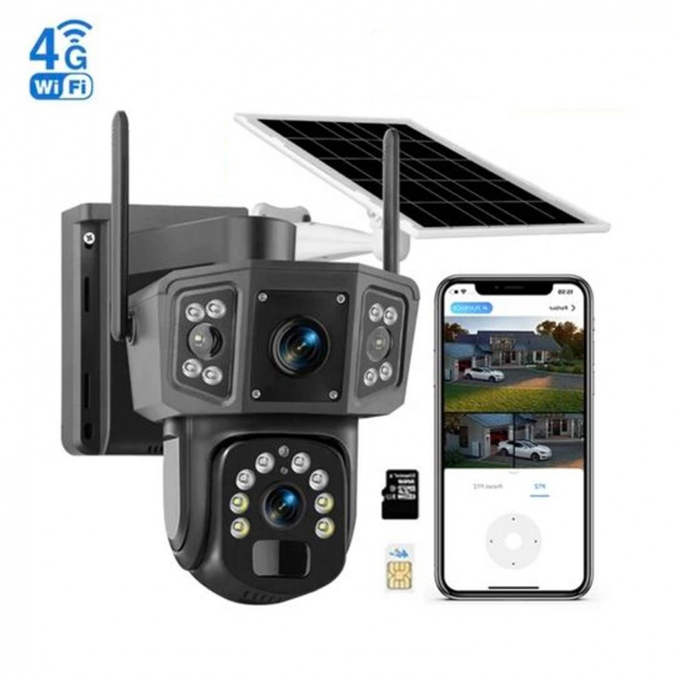 4G СОЛАРНА КАМЕРА СЪС SIM КАРТА DUAL LENSE IPC-V380-P3 4G СОЛАРНА КАМЕРА СЪС SIM КАРТА DUAL LENSE IPC-V380-P3