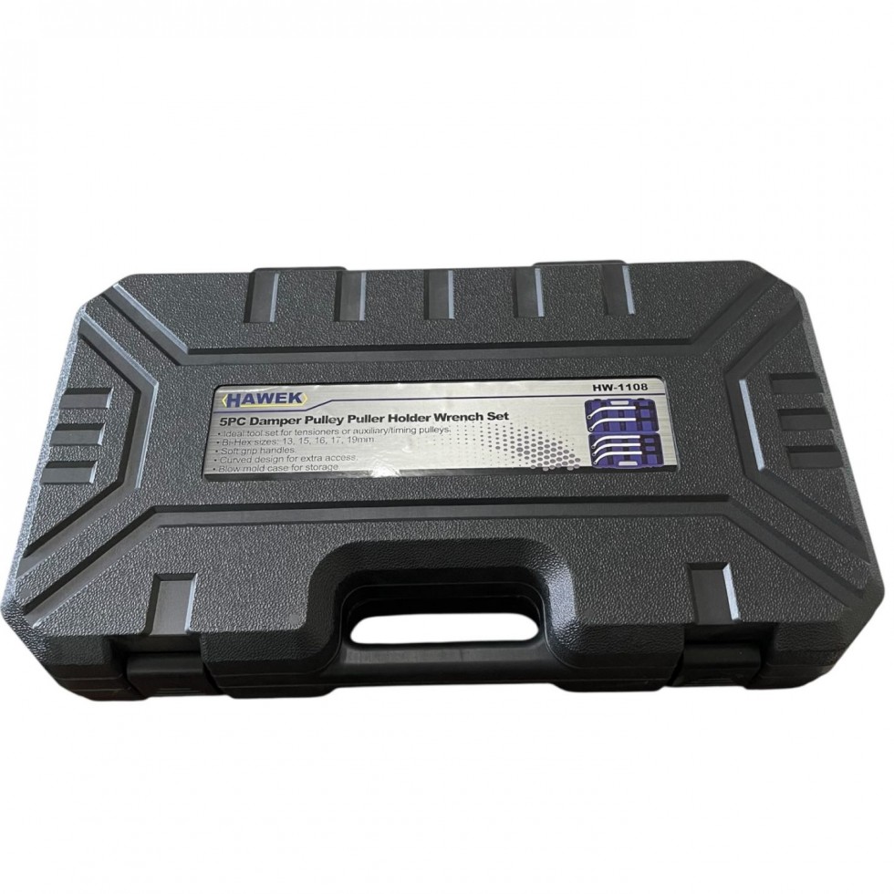 Ключове за Клинов и Зъбчат Ремък 5 части HAWEK Комплект HW-1108 Ключове за Клинов и Зъбчат Ремък 5 части HAWEK Комплект HW-1108