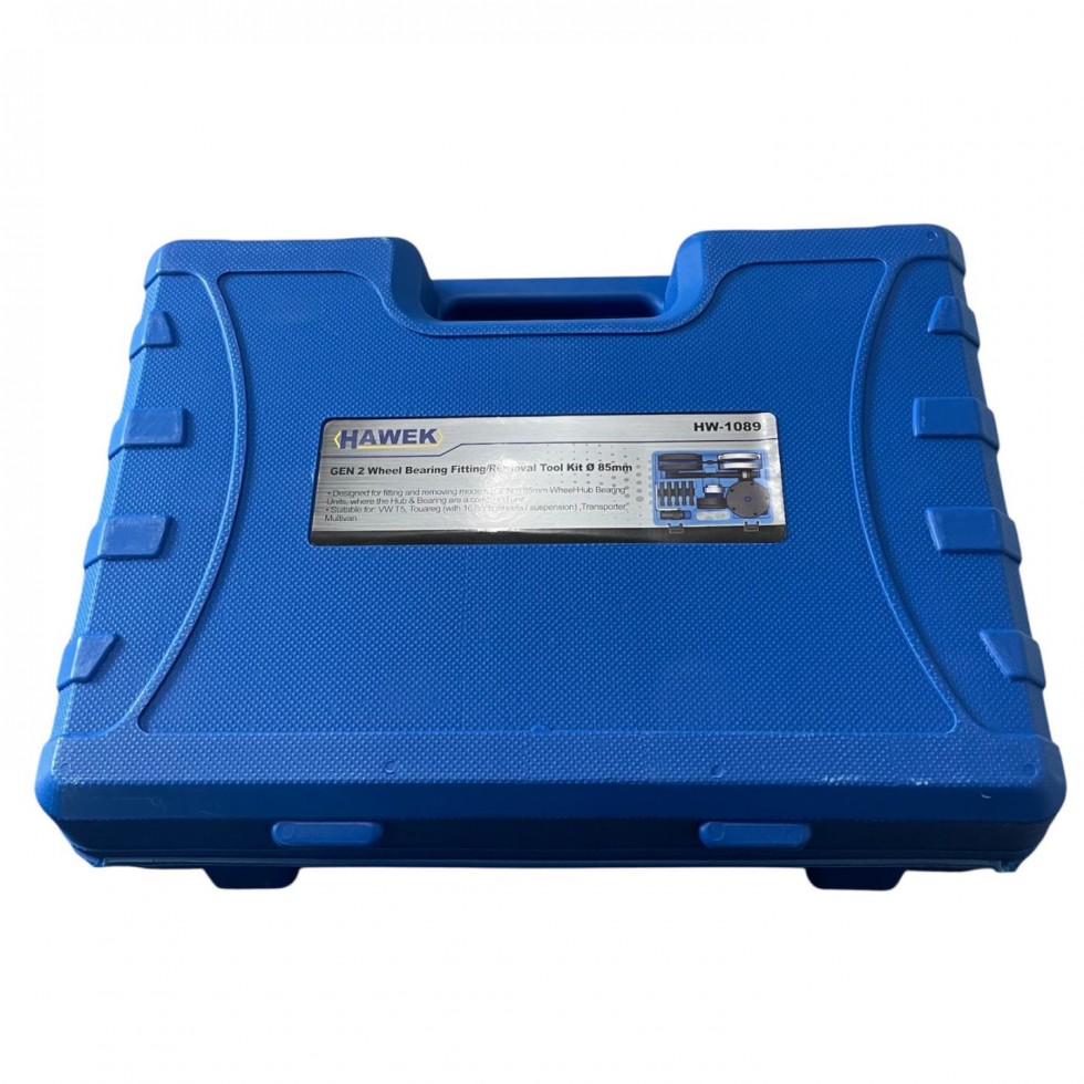 Инструменти за Монтаж и Демонтаж на Лагери на Главини VOLKSWAGEN 85мм HAWEK Комплект HW-1089 Инструменти за Монтаж и Демонтаж на Лагери на Главини VOLKSWAGEN 85мм HAWEK Комплект HW-1089