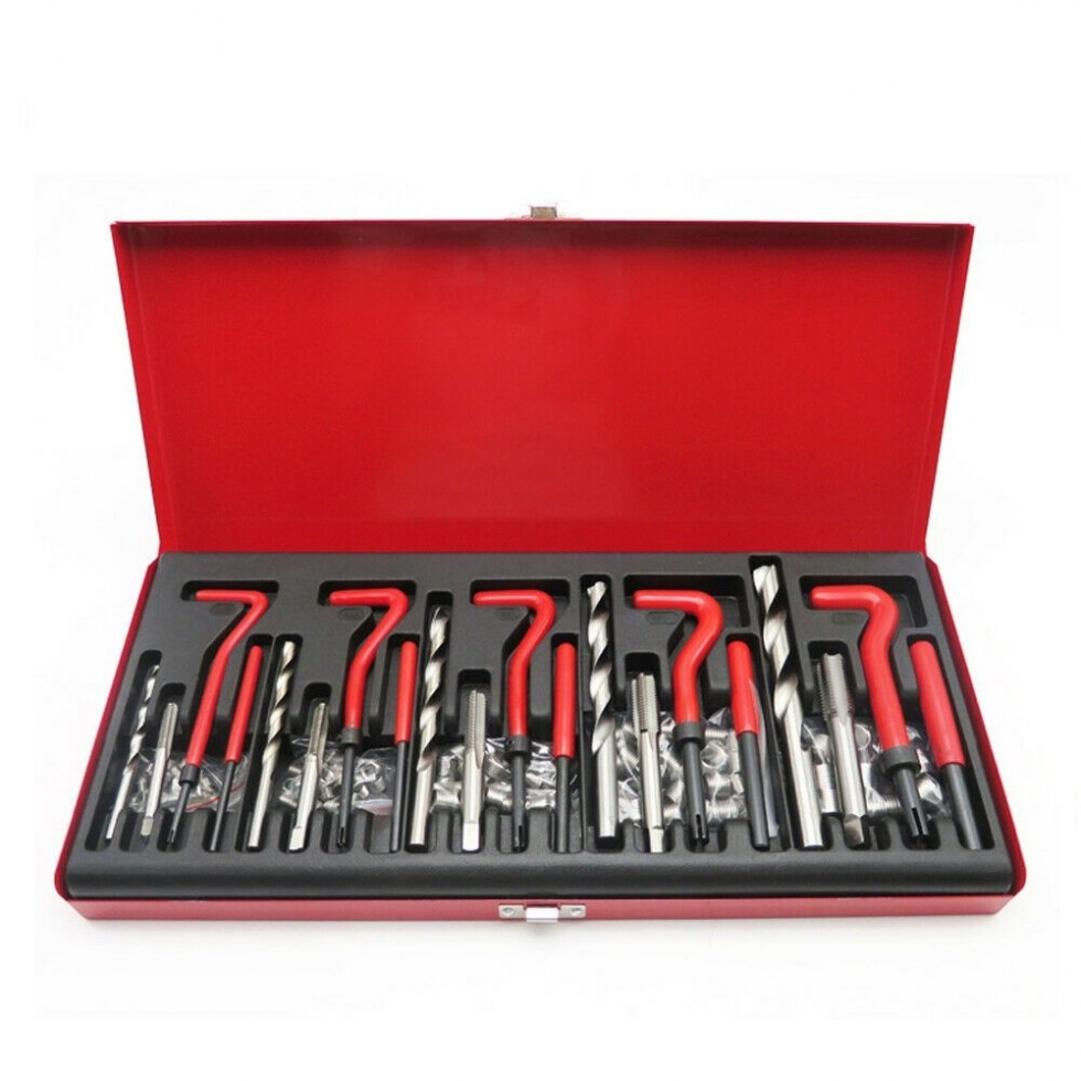 Комплект за Възстановяване на Резби 131 части Метчици М5 М6 М8 М10 М12 MAR-POL Комплект за Възстановяване на Резби 131 части Метчици М5 М6 М8 М10 М12 MAR-POL