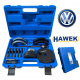 Инструменти за Монтаж и Демонтаж на Лагери на Главини VOLKSWAGEN 85мм HAWEK Комплект HW-1089 Инструменти за Монтаж и Демонтаж на Лагери на Главини VOLKSWAGEN 85мм HAWEK Комплект HW-1089