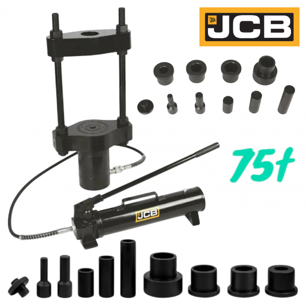 МОБИЛНА ХИДРАВЛИЧНА СКОБА ЗА ШЕНКЕЛНИ БОЛТОВЕ - ЗА КАМИОНИ 75 ТОНА JCB МОБИЛНА ХИДРАВЛИЧНА СКОБА ЗА ШЕНКЕЛНИ БОЛТОВЕ - ЗА КАМИОНИ 75 ТОНА JCB