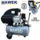 КОМПРЕСОР ЗА ВЪЗДУХ БУТАЛЕН 25 ЛИТРА 5 К.С МАСЛЕН HAWEK