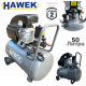 КОМПРЕСОР ЗА ВЪЗДУХ БУТАЛЕН 50 ЛИТРА HAWEK МОНОФАЗЕН МАСЛЕН