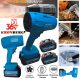 Турбо Пистолет Духалка 36V 10AH за Листа Сняг Автомивка Барбекю Огън и др. 2 батерии Безчетков Мощен Пистолет KRONBERG Турбо Пистолет Духалка 36V 10AH за Листа Сняг Автомивка Барбекю Огън и др. 2 батерии Безчетков Мощен Пистолет KRONBERG