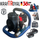 АКУМУЛАТОРЕН КОМПРЕСОР ЗА ГУМИ УНИВЕРСАЛЕН ВЪЗДУШЕН KRAFTROYAL 36V 8,0AH 2 БАТЕРИИ АКУМУЛАТОРЕН КОМПРЕСОР ЗА ГУМИ УНИВЕРСАЛЕН ВЪЗДУШЕН KRAFTROYAL 36V 8,0AH 2 БАТЕРИИ