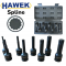 УДАРНИ БИТОВЕ КОМПЛЕКТ ВЛОЖКИ 1/2 – SPLINE 8 ЧАСТИ HAWEK HW-2052