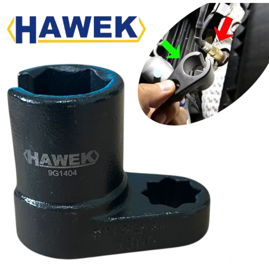 ВЛОЖКА ЗА ЛАМБДА СОНДА 1/2 22ММ HAWEK , HW-9G1404