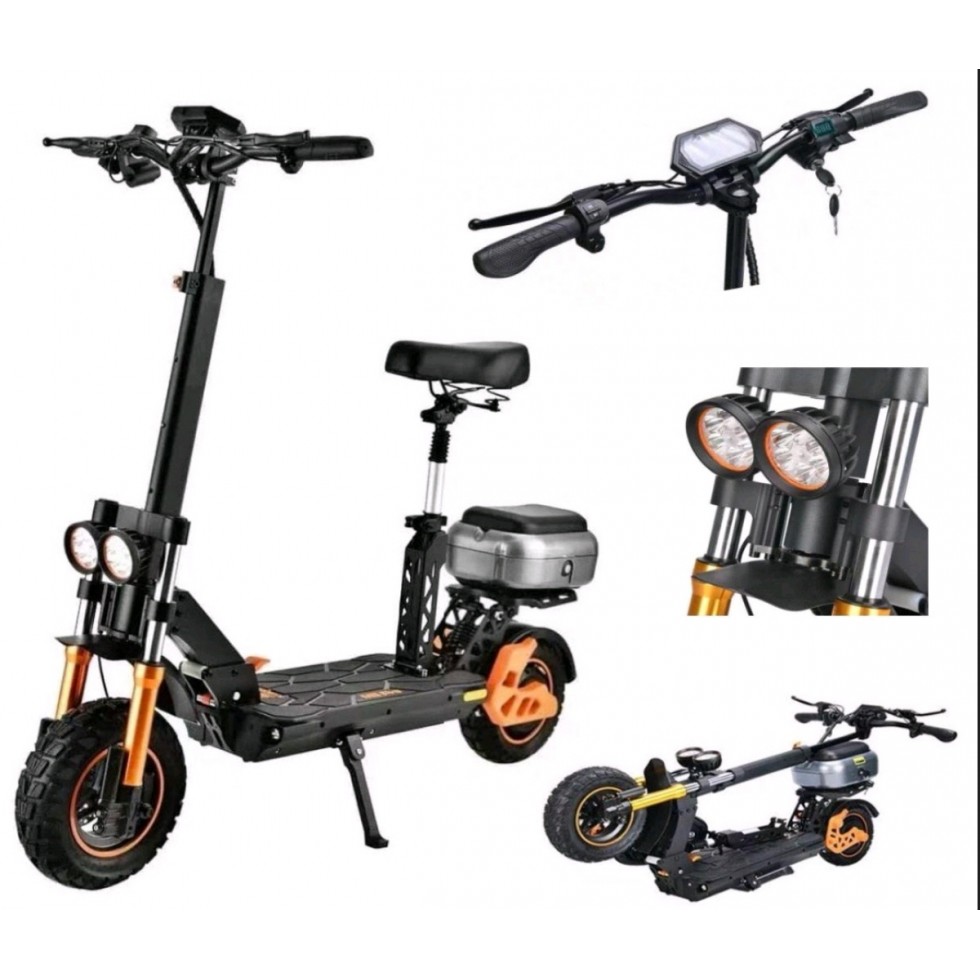 Електрическа Тротинетка със Седалка 48V 20AH Професионална до 50км/ч CL M5 PRO Електрическа Тротинетка със Седалка 48V 20AH Професионална до 50км/ч CL M5 PRO