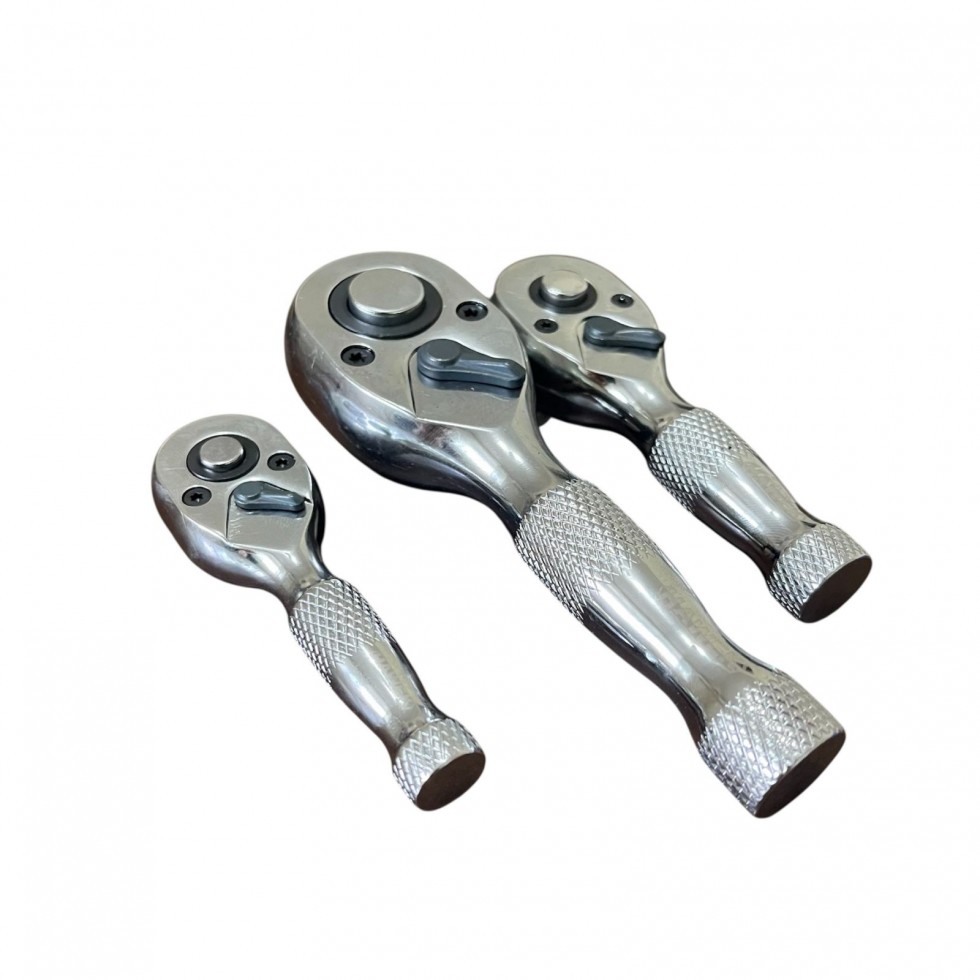 Мини Тресчотки Професионален Комплект 3 броя Тресчотка HAWEK Хром Ванадиева Стомана HW-2056 Мини Тресчотки Професионален Комплект 3 броя Тресчотка HAWEK Хром Ванадиева Стомана HW-2056