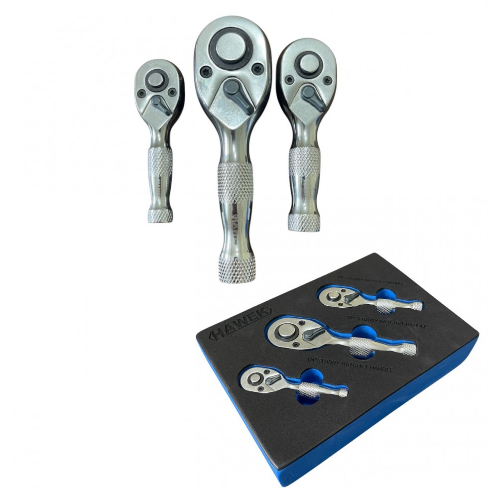 Мини Тресчотки Професионален Комплект 3 броя Тресчотка HAWEK Хром Ванадиева Стомана HW-2056 Мини Тресчотки Професионален Комплект 3 броя Тресчотка HAWEK Хром Ванадиева Стомана HW-2056
