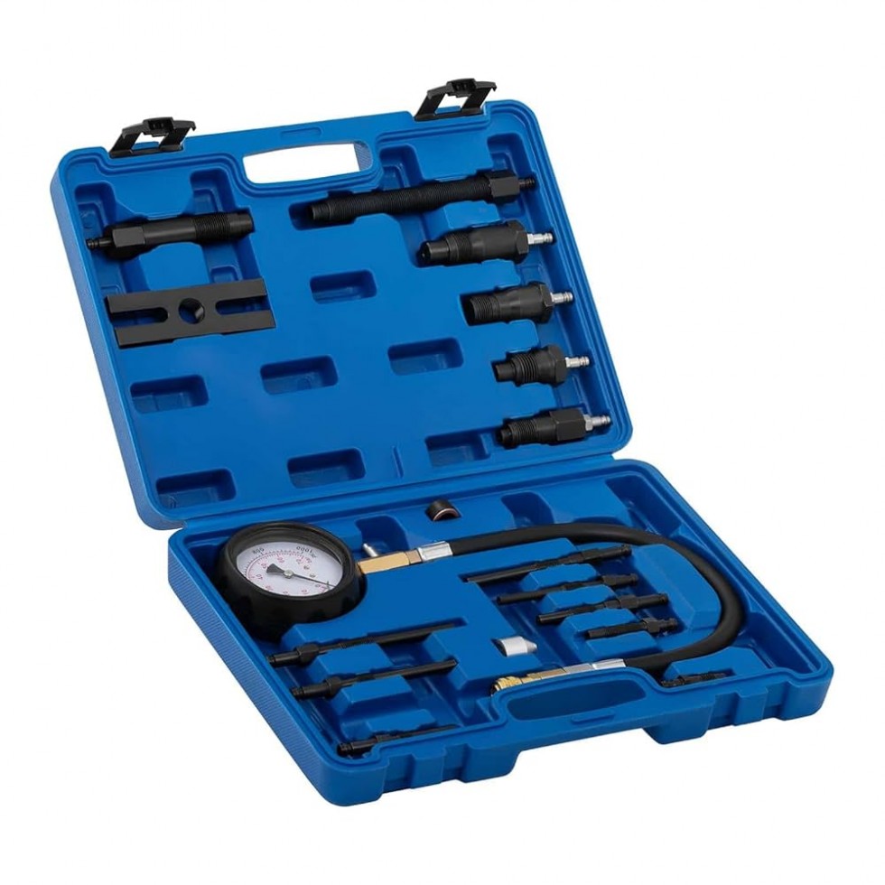 Компресомер за Дизелови Двигатели HAWEK HW-1156 Професионален Уред за Измерване на Компресия Компресомер за Дизелови Двигатели HAWEK HW-1156 Професионален Уред за Измерване на Компресия