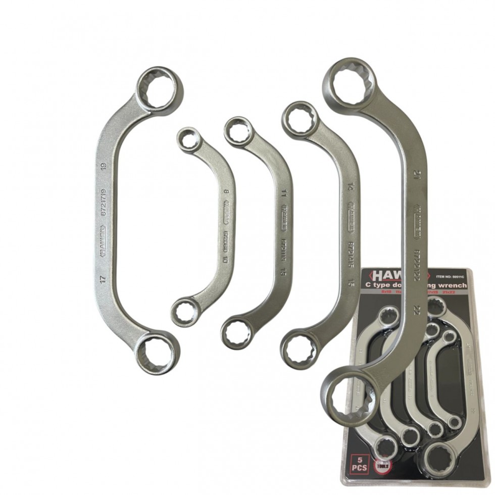 КОМПЛЕКТ ИЗВИТИ С - ОБРАЗНИ КЛЮЧОВЕ ЛУЛА HAWEK 50511C КОМПЛЕКТ ИЗВИТИ С - ОБРАЗНИ КЛЮЧОВЕ ЛУЛА HAWEK 50511C