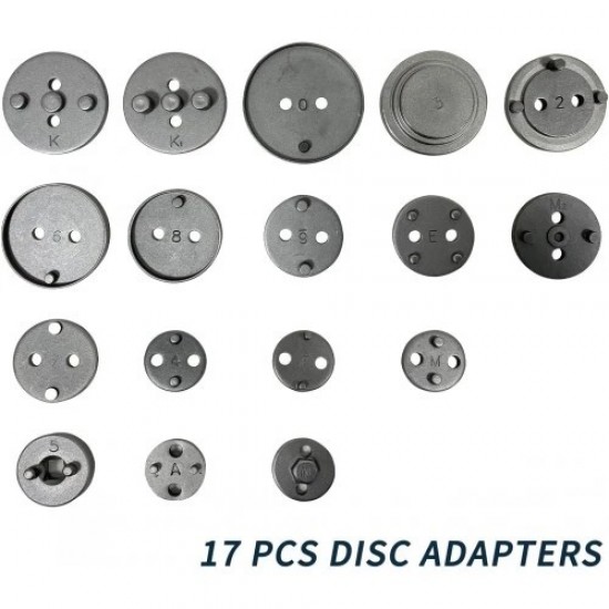 Комплект за Сваляне на Спирачни Цилиндри Смяна на Накладки 35 части KRAFTROYAL Спирачки