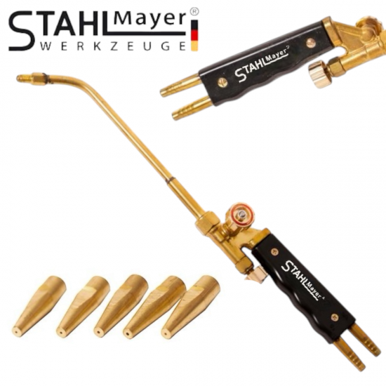 ГОРЕЛКА ЗА ОКСИЖЕН С 5 ДЮЗИ STAHLMAYER ГОРЕЛКА ЗА ОКСИЖЕН С 5 ДЮЗИ STAHLMAYER