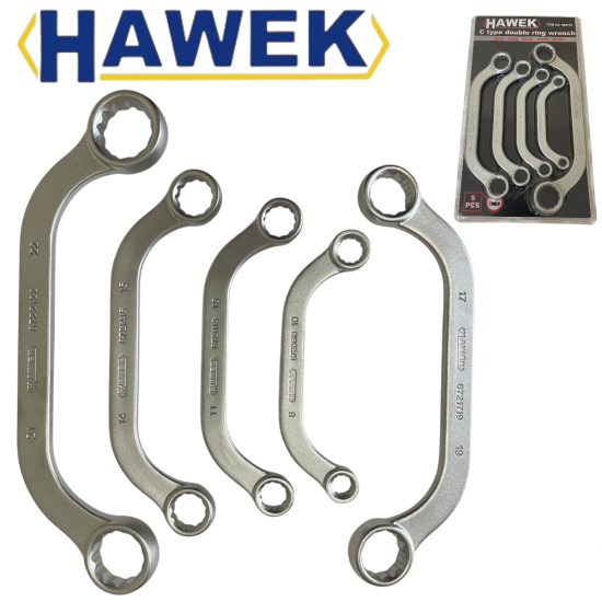 КОМПЛЕКТ ИЗВИТИ С - ОБРАЗНИ КЛЮЧОВЕ ЛУЛА HAWEK 50511C