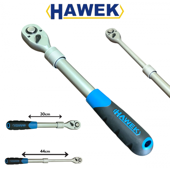 Тресчотка Удължаваща Телескопична 1/2