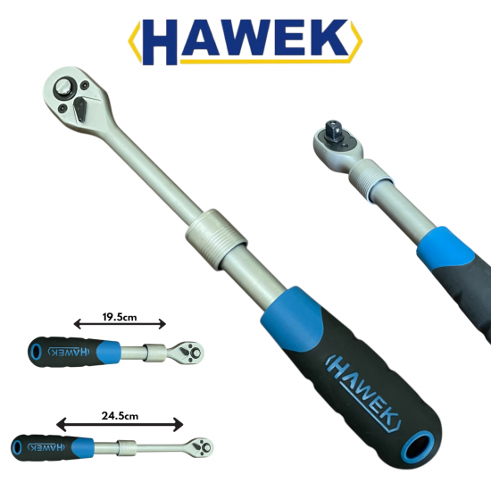 Тресчотка Удължаваща Телескопична 1/4