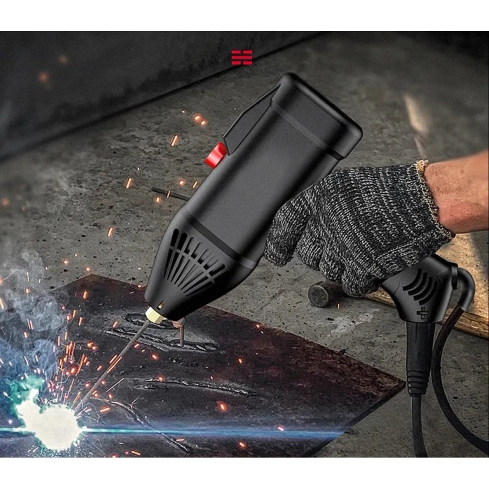 Професионален Електрожен Пистолет 350А Заваръчен Инверторен Апарат KRAFTROYAL + Соларни Очила за Заваряване