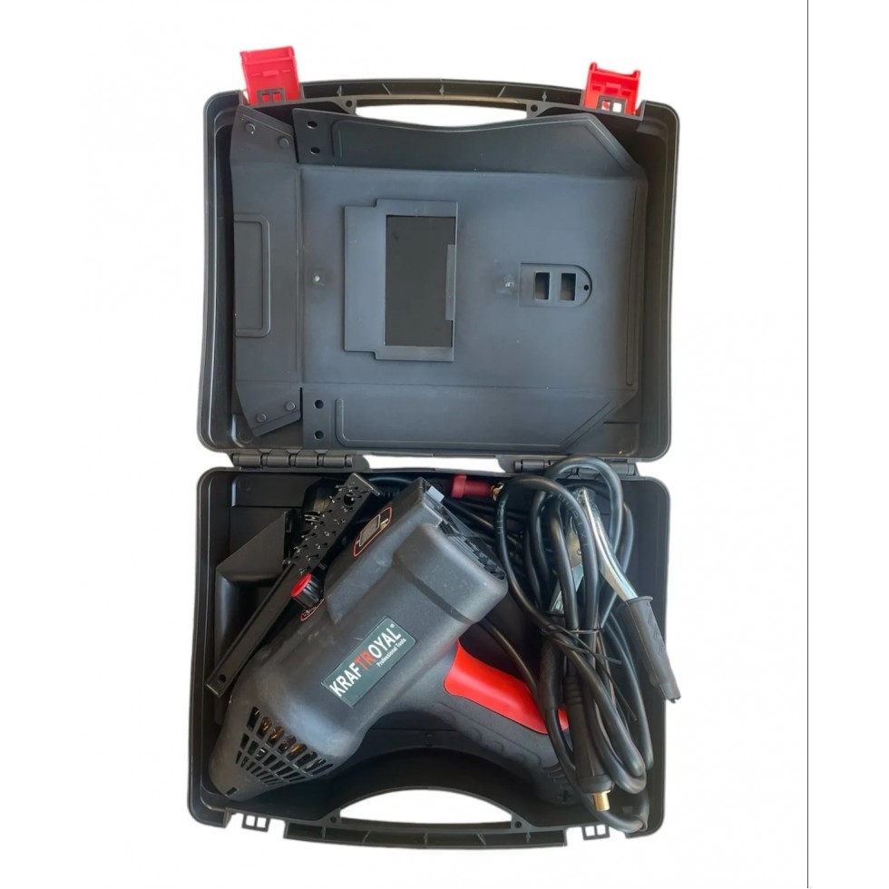 Професионален Електрожен Пистолет 350А Заваръчен Инверторен Апарат KRAFTROYAL + Соларни Очила за Заваряване