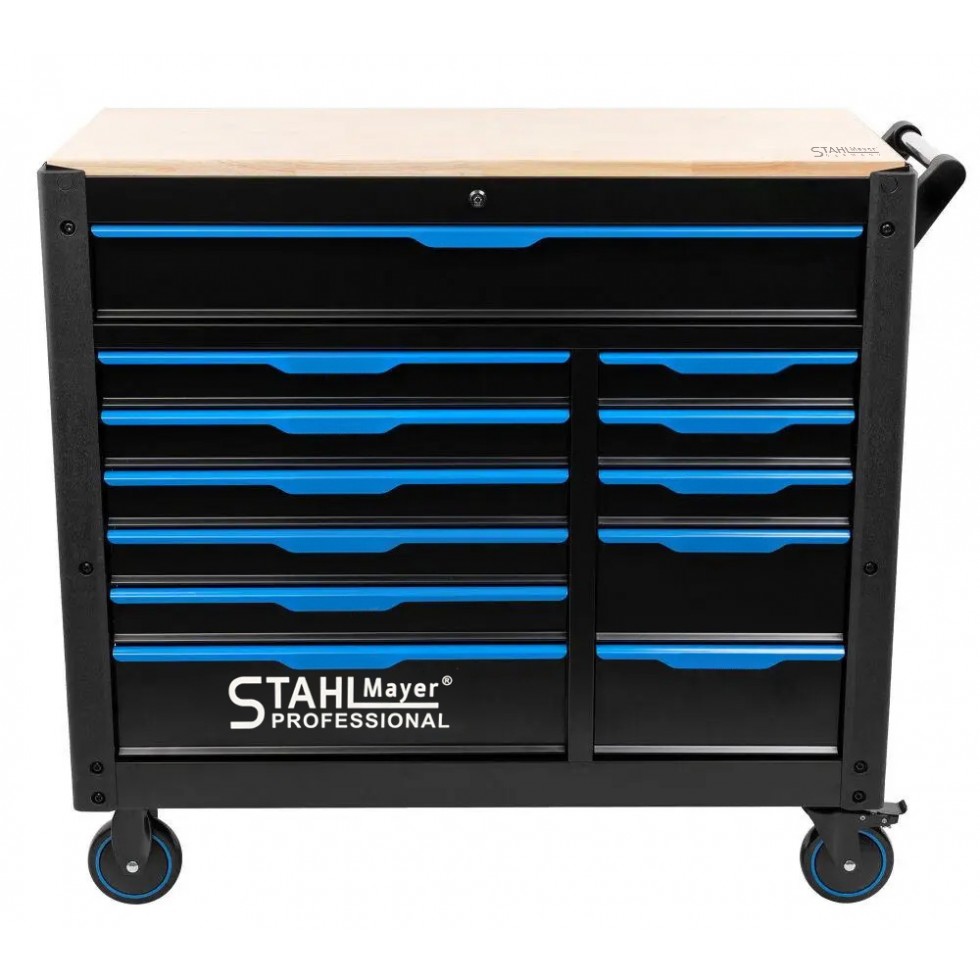 Количка с Инструменти STAHLMAYER JUMBO XXL 501 части Професионален Шкаф с Инструменти 12 чекмеджета Количка с Инструменти STAHLMAYER JUMBO XXL 501 части Професионален Шкаф с Инструменти 12 чекмеджета