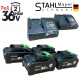 7в1 АКУМУЛАТОРЕН КОМПЛЕКТ ПЕРФОРАТОР ВИНТОВЕРТ ГАЙКОВЕРТ ЪГЛОШЛАЙФ САБЛЕН ТРИОН РЕЗАЧКА С ОМАСЛЯВАНЕ И LED ЛАМПА 36V 10AH 4 БАТЕРИИ И ЧАСТИ В КУФАР STAHLMAYER BLACK 7в1 АКУМУЛАТОРЕН КОМПЛЕКТ ПЕРФОРАТОР ВИНТОВЕРТ ГАЙКОВЕРТ ЪГЛОШЛАЙФ САБЛЕН ТРИОН РЕЗАЧКА С ОМАСЛЯВАНЕ И LED ЛАМПА 36V 10AH 4 БАТЕРИИ И ЧАСТИ В КУФАР STAHLMAYER BLACK