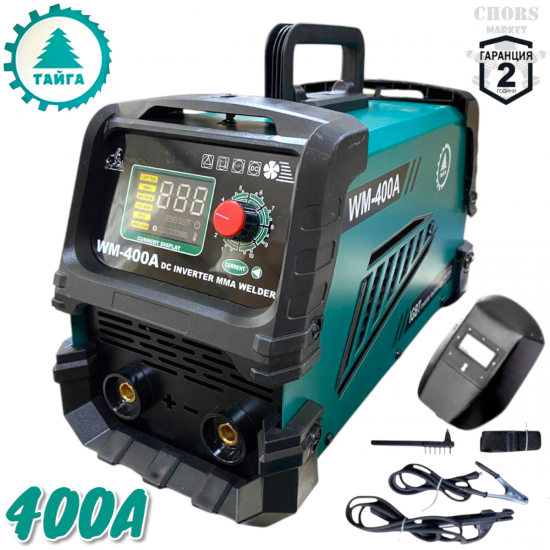 Инверторен Електрожен 400А ТАЙГА Голям INVERTER