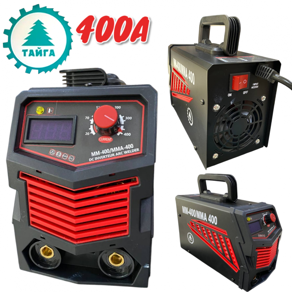 Инверторен Електрожен с Дисплей 400А в Куфар и Соларни Очила ТАЙГА Инверторен Електрожен с Дисплей 400А в Куфар и Соларни Очила ТАЙГА