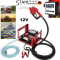 Електрическа Помпа за Източване на Гориво Бензиноколонка с Брояч 12V STAHLMAYER