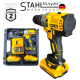 Винтоверт Акумулаторен Безчетков 36V 8,0AH STAHLMAYER + Битове Свредла Накрайници Комплект 246 части ПРОМО