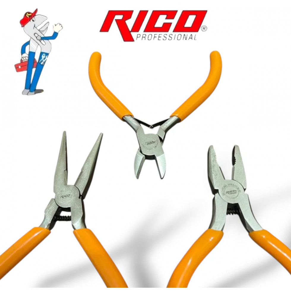 Мини Клещи Професионален Комплект RICO 3 броя Мини Клещи Професионален Комплект RICO 3 броя