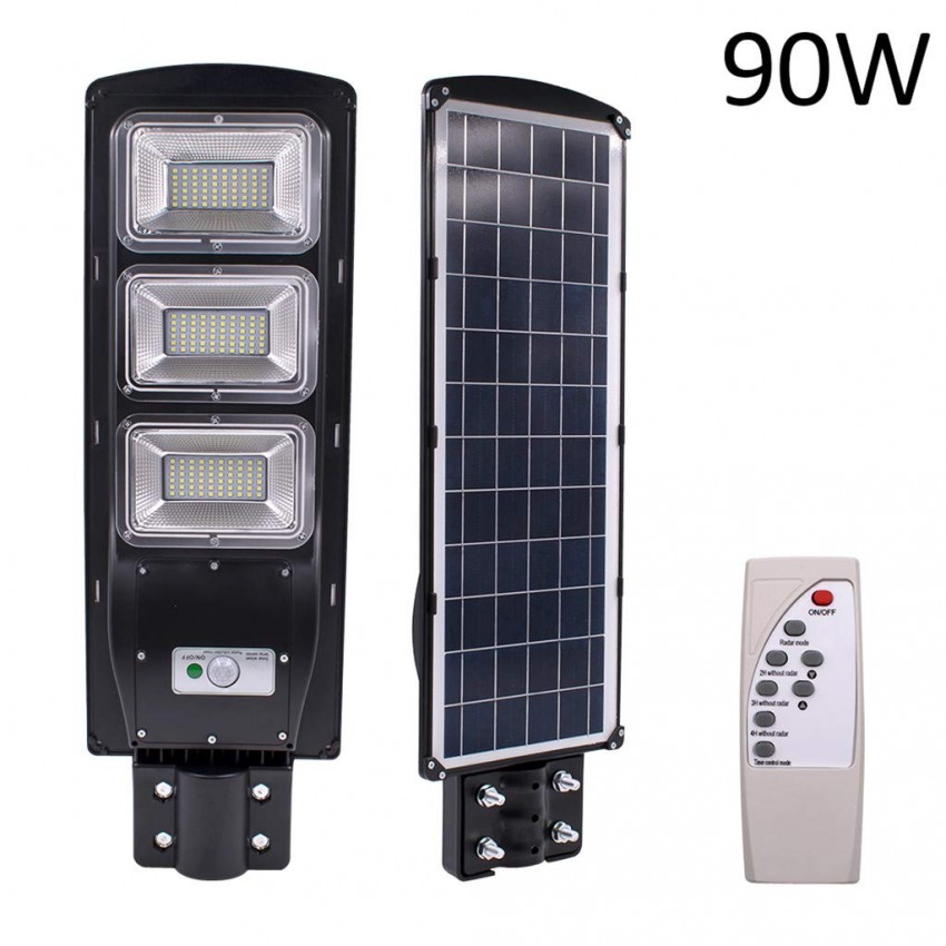 90W Външна Соларна LED лампа със сензор за двжение подходща за улична осветление 90W Външна Соларна LED лампа със сензор за двжение подходща за улична осветление