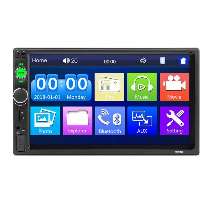 Мултимедия 7010B 2DIN,Bluetooth, Автомобилен аудио видео Мултимедия 7010B 2DIN,Bluetooth, Автомобилен аудио видео