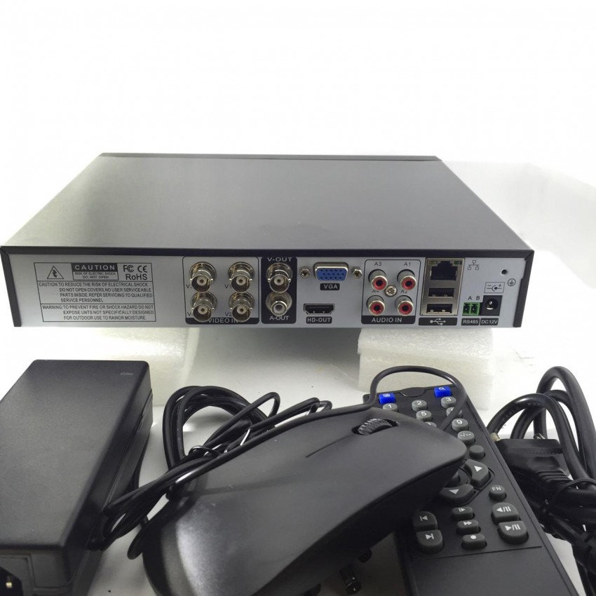 AHD система DVR 4ch + 4 AHD камери - Пълен пакет за видео наблюдение AHD система DVR 4ch + 4 AHD камери - Пълен пакет за видео наблюдение