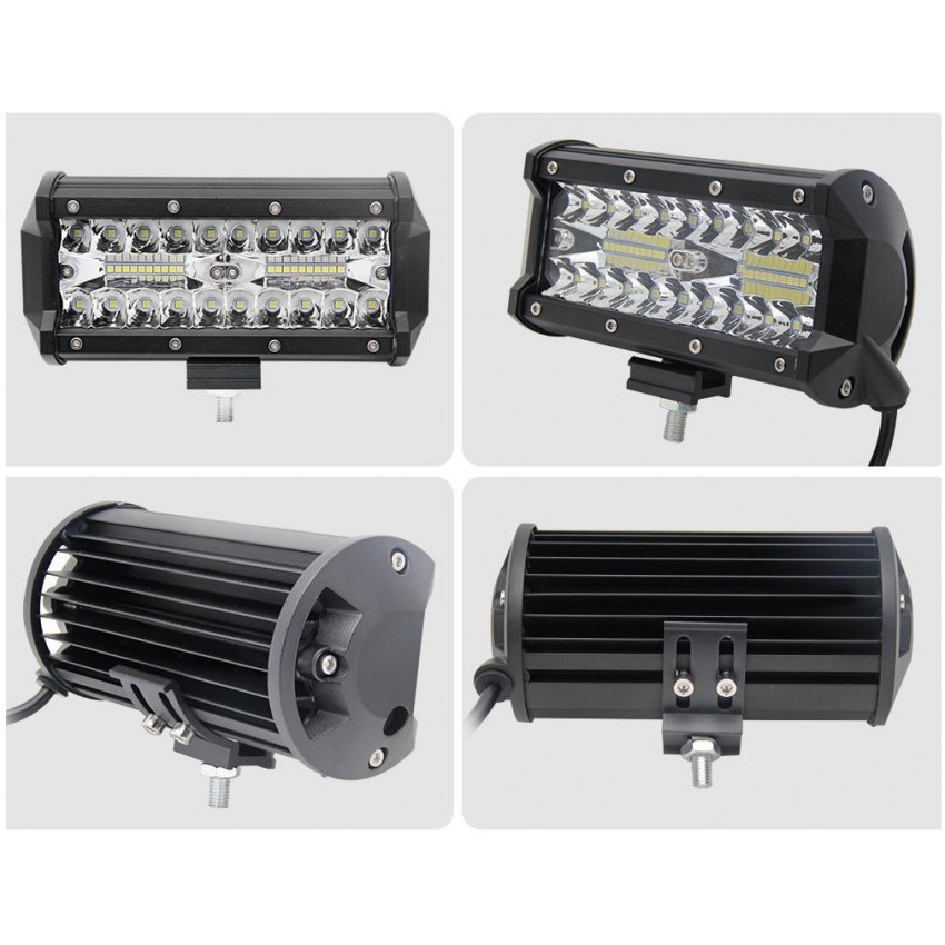Автомобилен LED бар 120W - Мощен Прожектор за кола Автомобилен LED бар 120W - Мощен Прожектор за кола