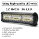 Автомобилен LED бар 180W - Мощен Прожектор за кола Автомобилен LED бар 180W - Мощен Прожектор за кола