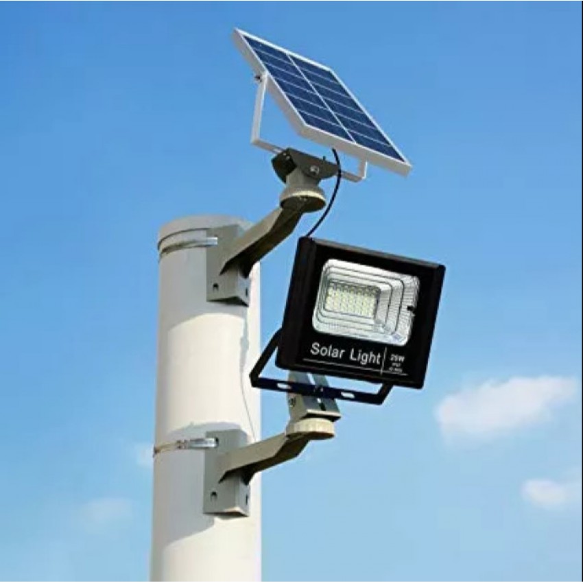 LED лампа със соларен панел 100W подходяща за улично осветление LED лампа със соларен панел 100W подходяща за улично осветление