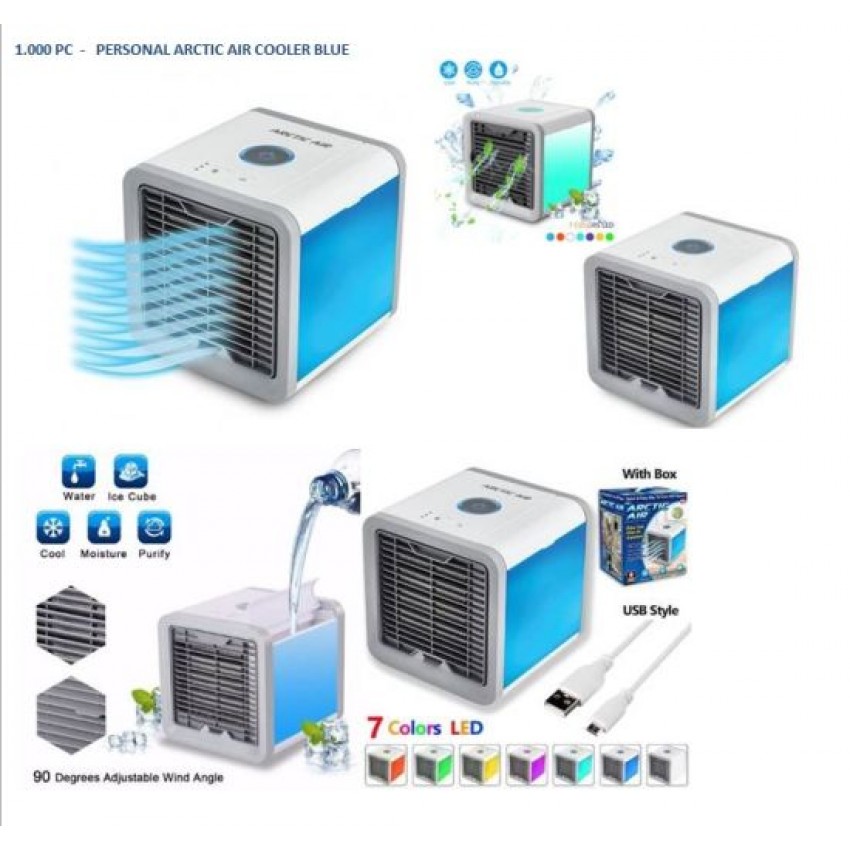 Air Cooler Портативен охладител / овлажнител и пречиствател за въздух Air Cooler Портативен охладител / овлажнител и пречиствател за въздух