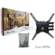 Универсална стойка за телевизор за стена Home Design HDL-117B-2 14-55 инча Универсална стойка за телевизор за стена Home Design HDL-117B-2 14-55 инча