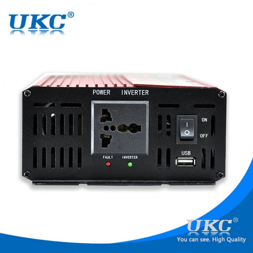 Инвертор на напрежение UKC 4000W 12V / 24V / 220V, Инвертер 4000В Инвертор на напрежение UKC 4000W 12V / 24V / 220V, Инвертер 4000В