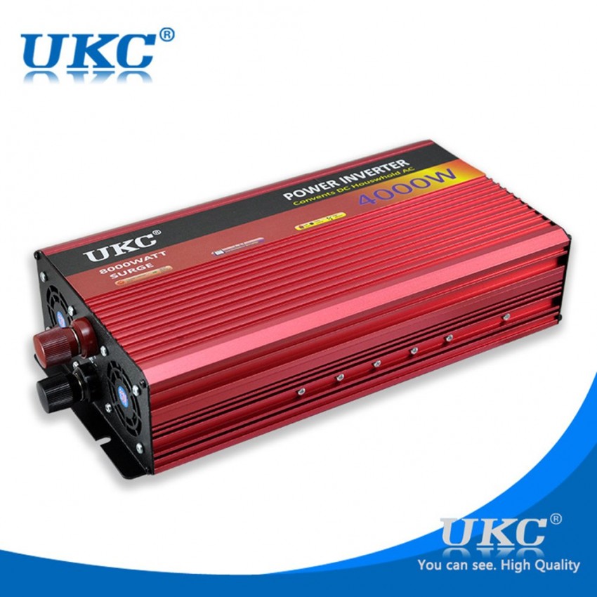Инвертор на напрежение UKC 4000W 12V / 24V / 220V, Инвертер 4000В Инвертор на напрежение UKC 4000W 12V / 24V / 220V, Инвертер 4000В