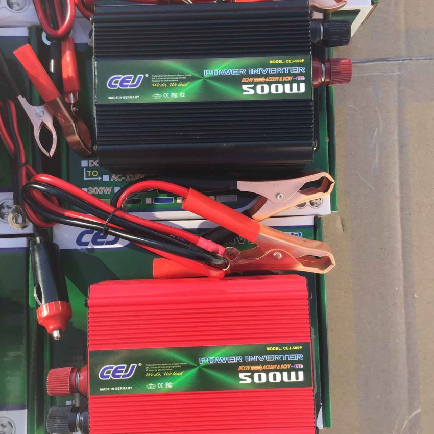 НЕМСКИ Инвертор за камион или кола CEJ 12V - 220V, 500W НЕМСКИ Инвертор за камион или кола CEJ 12V - 220V, 500W